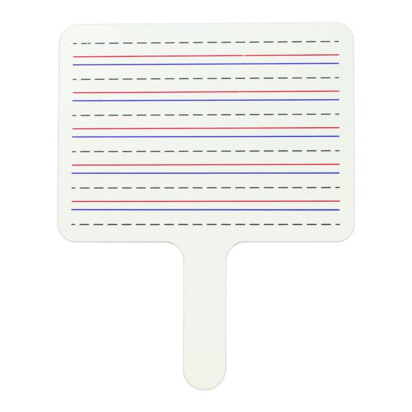 Two-Sided Dry Erase Answer Paddles, Set of 12