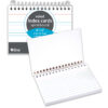 Spiral Bound Index Card Notebook, 4" x 6", Ruled, Pack of 10