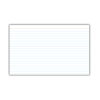 Index Cards, 5" x 8", White, Ruled, 25 Per Pack, 10 Packs