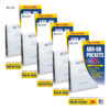 Add-On Filing Pocket, 8-3-4" x 5-1-8", 10 Per Pack, 5 Packs