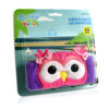 H1 Adjustable Fleece Headband Headphones, Owl