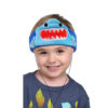 H1 Adjustable Fleece Headband Headphones, Shark