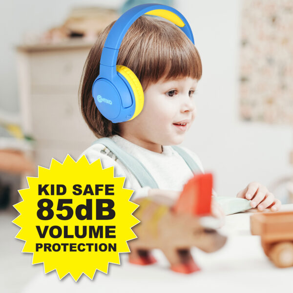 KB5 Kids Wireless Bluetooth Headphones, Blue