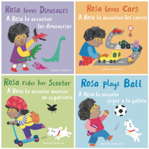 All About Rosa Board Books, Set of 4