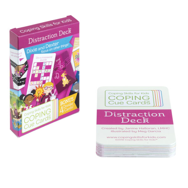 Coping Cue Cards Distraction Deck