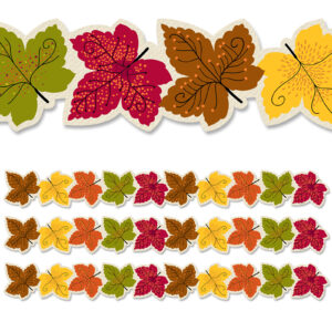 Maple Leaves EZ Border, 48 Feet, 3 Packs