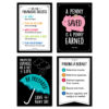 Financial Literacy Inspire U 4-Poster Pack