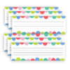 Rainbow Drops Name Plates, 9-1-2" x 3-1-4", 36 Per Pack, 6 Packs