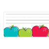 Doodle Apples Name Plates, 9-1-2" x 3-1-4", 36 Per Pack, 6 Packs