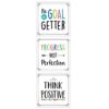 Positive Mindset 10" Designer Cut-Outs, 12 Per Pack, 3 Packs