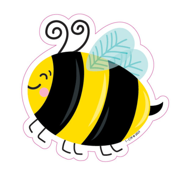 Busy Bees 3 Inch Designer Cut-Outs, 36 Per Pack, 6 Packs