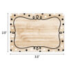 Core Decor Loop-de-Dots on Wood Labels, 36 Per Pack, 6 Packs