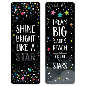 Star Bright Positive Mindset Bookmark, 30 Per Pack, 6 Packs