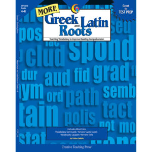 More Greek and Latin Roots Book