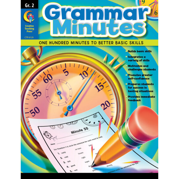 Grammar Minutes Workbook, Grade 2