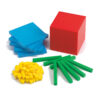 Four Color Plastic Base Ten Set - 121 Pieces