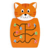 Cat Activity Wall Panel - 18m+ - Toddler Activity Center