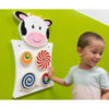 Cow Activity Wall Panel - 18m+ - Toddler Activity Center