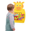 Giraffe Activity Wall Panel - 18m+ - Toddler Activity Center