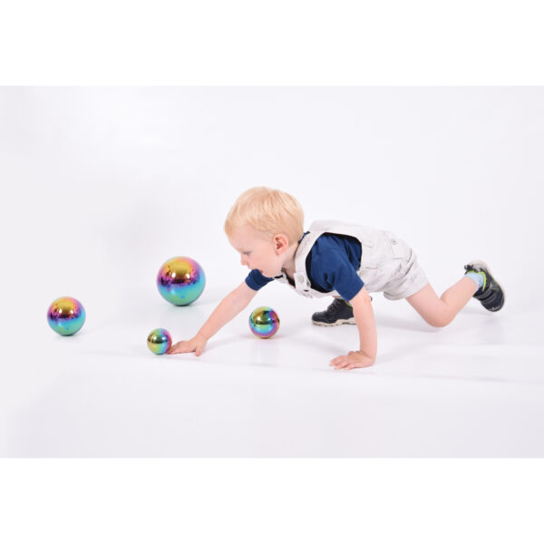 Sensory Reflective Balls - Color Burst - Set of 4