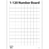 1-120 Number Dry Erase Boards, 10 Per Set, 2 Sets