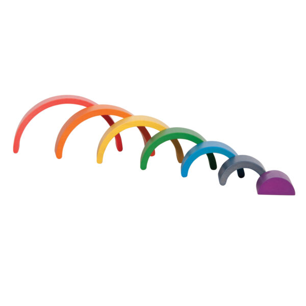 Wooden Rainbow Architect Arches - Set of 7