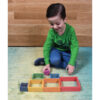 Wooden Rainbow Architect Squares - Set of 7