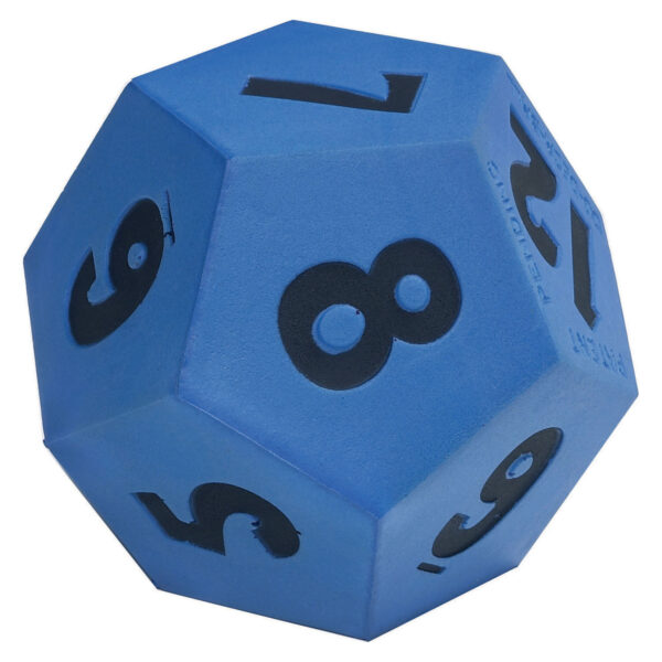 12-Sided Die - Demonstration Size - Pack of 3