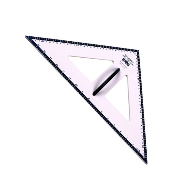 Dry Erase Magnetic Triangle - 45-45-90 Degrees, Pack of 2