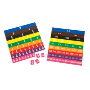 Fraction-Decimal Tiles - Set of 51