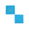 Double-Sided Geoboard Set - 5 x 5 Grid - 24 Pin Circular Array - Set of 6