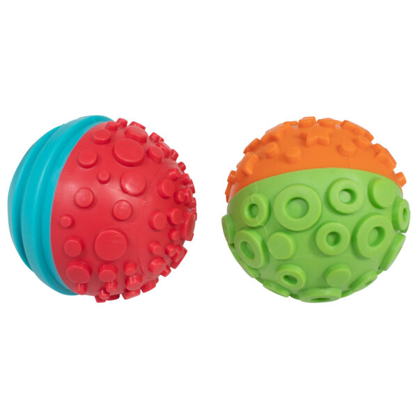 Paint and Dough Texture Spheres, 4 Per Set, 3 Sets