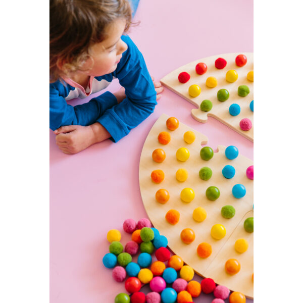 My Rainbow Globe - Wooden Puzzle