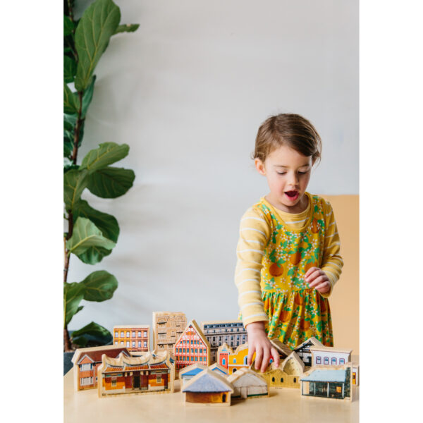 Where I Live? Wooden Blocks - Set of 17 - Ages 1+