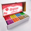 Crayon Classroom Pack, 8 Color, Box of 800