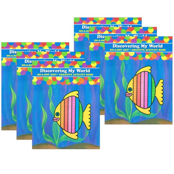 Discovering My World Creative Art & Activity Book, Pack of 6