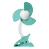 EZY-Fit Clip-On Fan, Aqua