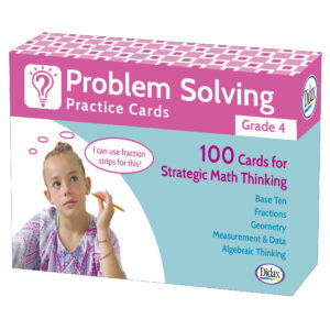 Problem Solving Practice Cards, Grade 4