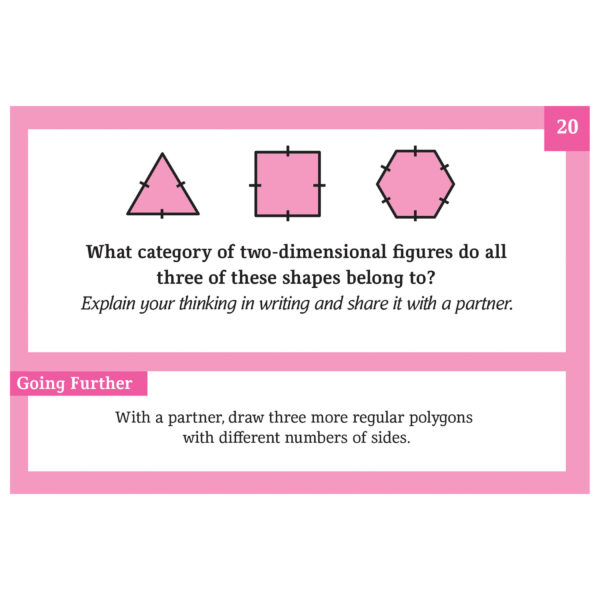 Problem Solving Practice Cards, Grade 5