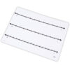 Write-On-Wipe-Off Fraction Number Line Mat, 9"W x 12"L, Pack of 10