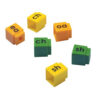 Unifix Letter Cubes, Blends, Set of 90