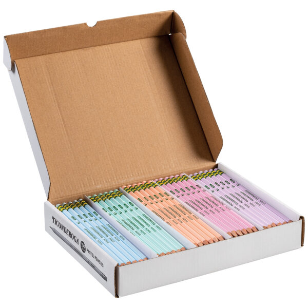 #2 Pastel Pencils, 5 Assorted Colors, 150 Count