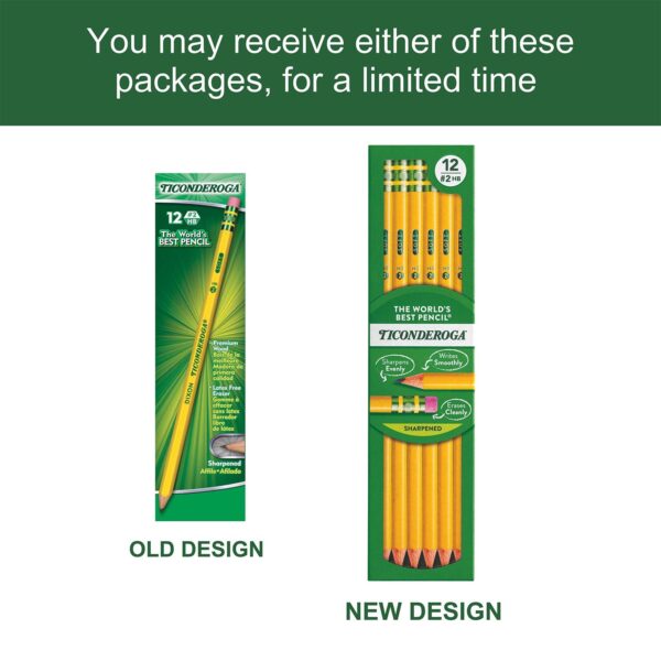 No. 2 Pencils, Pre-Sharpened, 12 Per Pack, 3 Packs