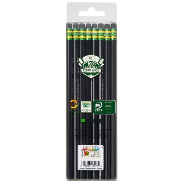 Pencils, #2 Soft, Black, Unsharpened, 24 Per Pack, 2 Packs