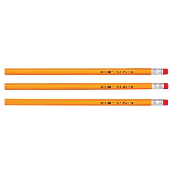 No. 2 Pencils, Yellow, 12 Per Box, 12 Boxes