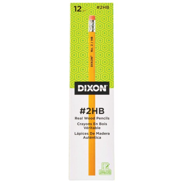 No. 2 Pencils, Yellow, 12 Per Box, 12 Boxes