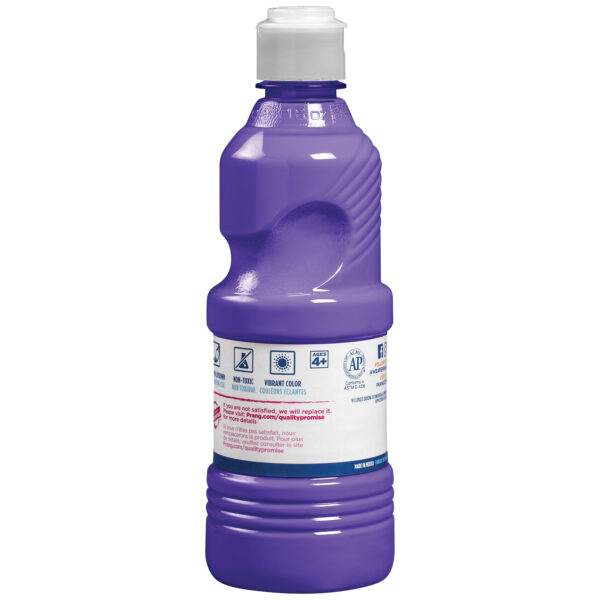 Ready-to-Use Tempera Paint, Violet, 16 oz, Pack of 6