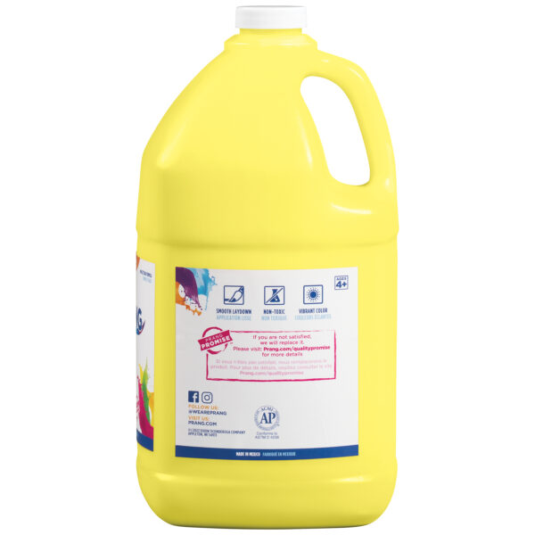 Ready-to-Use Tempera Paint, Yellow, 1 Gal