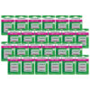 Pastel Wedge Eraser, 3 Per Pack, 24 Packs