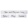 Large Magnetic Sentence Strips, 10 Pieces Per Pack, 2 Packs